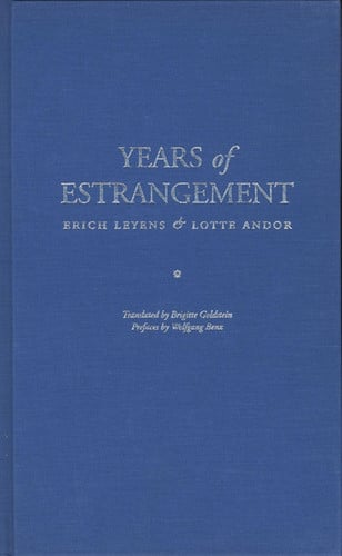Years of Estrangement (Jewish Lives)