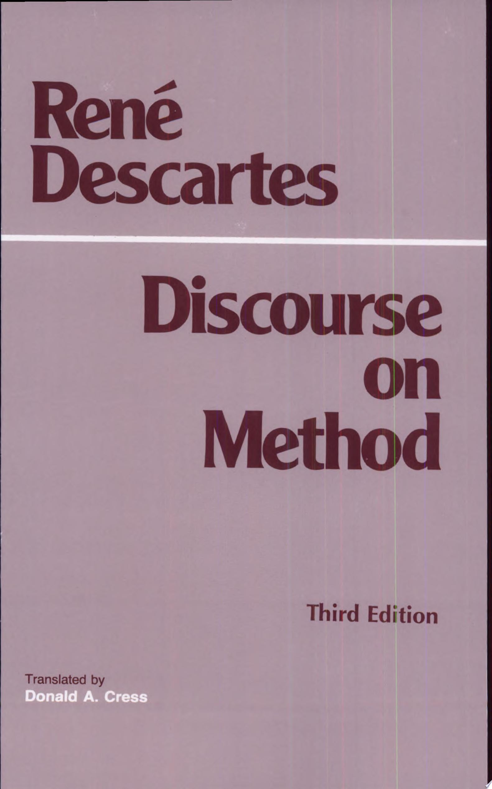 Discourse on Method (Third Edition)