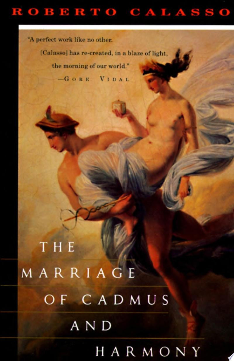 The Marriage of Cadmus and Harmony