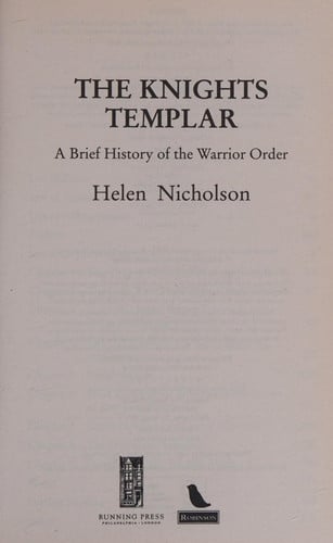 The Knights Templar A Brief History of the Warrior Order